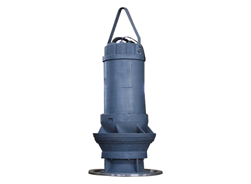 What are the typical applications of submersible axial flow pumps?