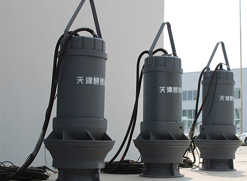 What Are The Main Parts Of A Submersible Vertical Axial Flow Pump?