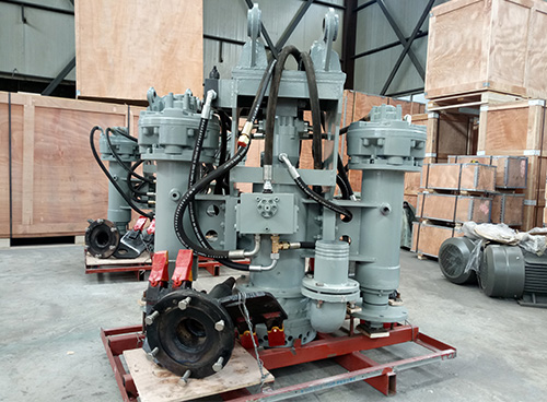 Excavator Driven Sand Dredging Pump For River Dredging