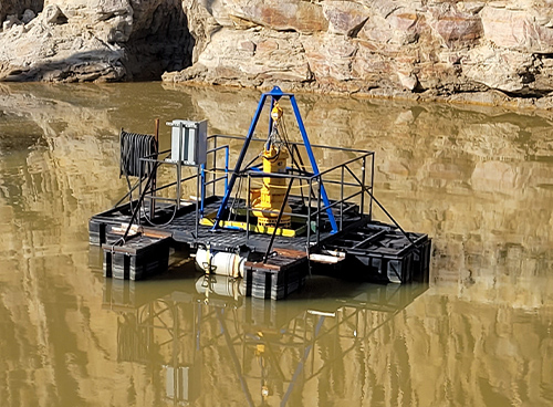 Submersible Slurry Pump With Agitator