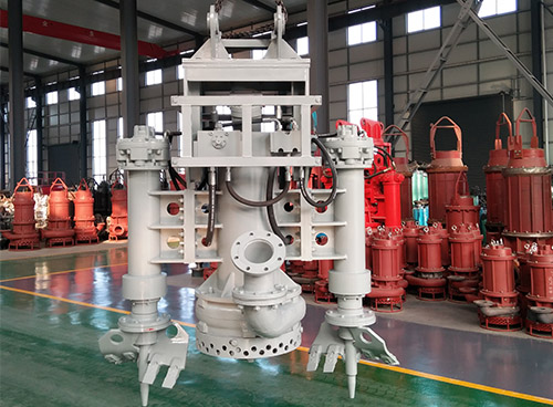 Hydraulic Driven Submersible Slurry Pump For Mining Industry