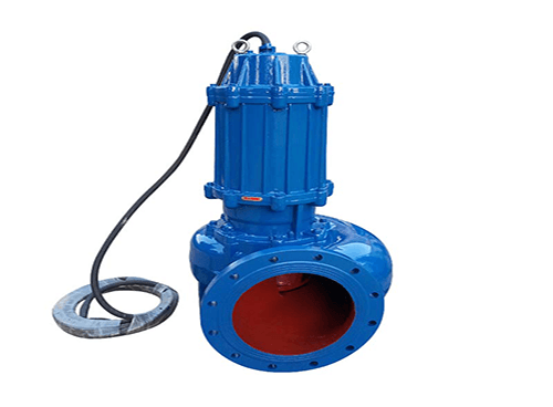 How can submersible sewage pumps be prevented from being damaged due to overload?