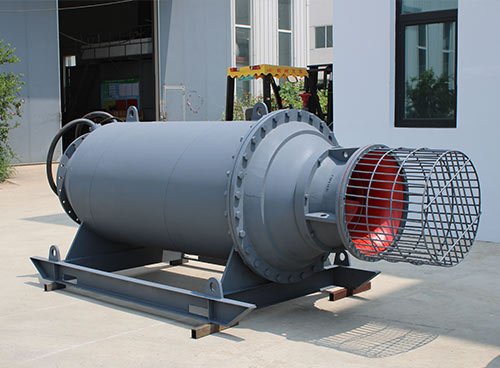 What Are the Key Components of a Horizontal Axial Flow Pump?