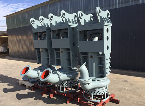 What is a submersible slurry pump