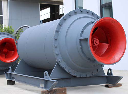 How are axial flow pumps classified by installation method？