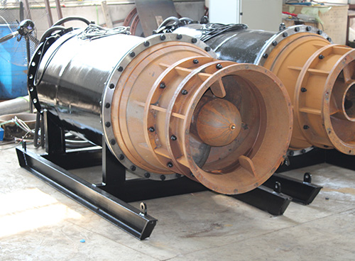 What are the main materials of axial flow pumps？